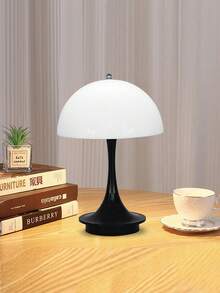 Luminária de mesa decorativa LED laranja para quarto, sala de estar, presente de aniversário, restaurante, iluminação decorativa para escritório, toque com 3 cores de mudança de luz, recarregável para acampamento ao ar livre, fácil de transportar.