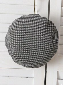 Young Girl' Fashionable Cute Floral Dress + Adorable Hat Set - Grey - View 7