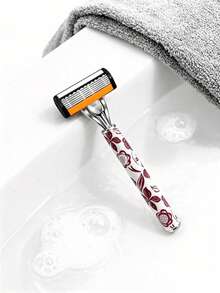 Exquisite And Affordable Men's Manual Safety Shaver, Upgraded To 6-Layer Blades, With Clean And Refreshing Shaving, No Stubble, Smooth And Skin Friendly, Suitable For Various Daily Shaving Scenarios For Men And Women.