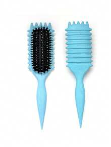 2025 Autumn Curling Brush, Volumizing Air Cushion Curling Brush, Shiny Curling Brush, Suitable For Thick And Fine Hair, Can Be Used Wet Or Dry, Quick Drying, Smooth Styling | Portable