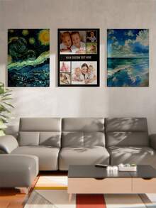 1 tấm ảnh cá nhân hóa để in trên vải canvas - Tranh in trên vải canvas có ảnh của bạn trên nghệ thuật treo tường tùy chỉnh cho phòng ngủ, phòng khách, ảnh bạn thân tùy chỉnh, đám cưới, thú cưng, gia đình, tình yêu, cặp đôi, bạn bè, hình ảnh, ảnh, nghệ thuật treo tường có khung - Phong cách 3 - Xem 3