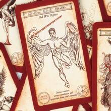 1 Bộ bài Tarot Solomon Sisters (Bài Tarot Quỷ Nhập và Bài Tarot Triệu Hồi Thiên Thần), Bộ bài Tarot tiêu chuẩn, Thích hợp cho bói bài Tarot và sưu tầm, Chất liệu bìa cứng chất lượng cao, Phù hợp cho người từ 14 tuổi trở lên. - Nhiều màu - Xem 6