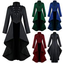 Women's Costumes - Black Swallowtail Dress - View 2