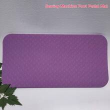 1/2Pcs Sewing Machine Silent Pad/Foot Pad Reduce Vibrations Noise Non Slip Sewing Machine Mat For Quilting Embroidery 17x34cm - Purple - View 10