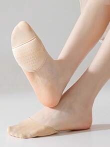 1 Cặp miếng đệm chống trượt vô hình cho bàn chân trước dành cho nữ, miếng đệm bảo vệ chống trượt cổ thấp, miếng đệm massage chân phù hợp với giày cao gót, giày cổ thấp - Nhiều màu - Xem 6