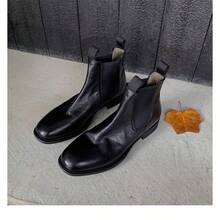 Women Pant Boots - 黑色絨裡 - 查看 3