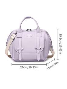 Baby Wickeltasche Handtasche, Reise Wickeltasche, kleine tragbare Mutterschaftstasche mit isolierter Tasche, Schulter- und Doppelschulterriemen Mutter Tasche