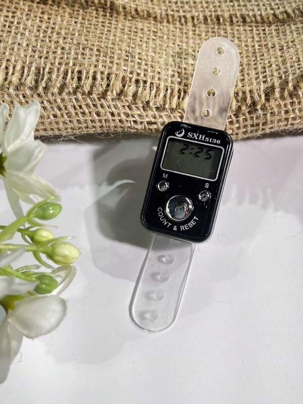 Multi-Color Electronic Counter, Portable Finger-Held Digital Tally Counter, Suitable For Chanting, Daily Use And Various Scenarios