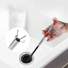 DR.PEN Flexible Grabber Claw Pick Up Reacher Tool (Drain Clog Remove Tool), With 4 Claws Bendable Hose Pickup Reaching Assist Tool For Litter Pick, Home And Kitchen Sink, Drains, Toilet (35.4 Inch) - 35,4 inch - Xem 5