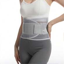 背部支撑腰部支撑带，腰部支撑带 5 块钢板，透气网状背部支撑，男女适用健身房配件 Fajas Lumbares - 彩色 - 查看 12