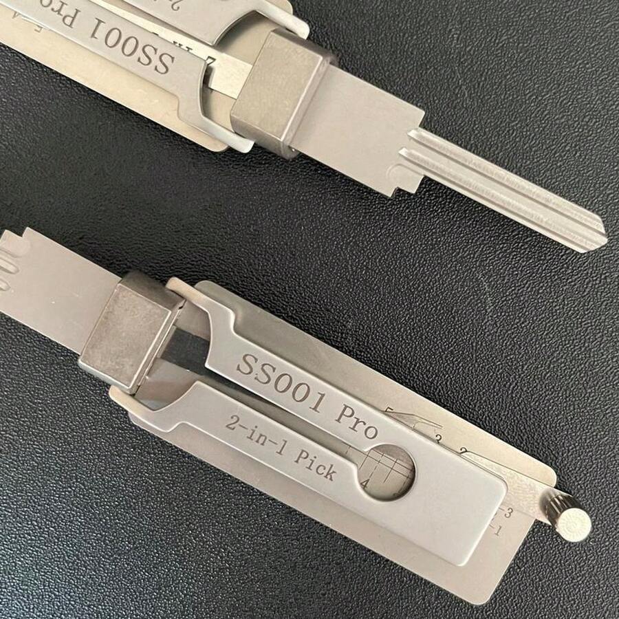 Multifunctional Manual Tool Set, Stainless Steel Material, Precision Scale Lines, Includes Storage Box, Ideal For DIY Projects & Home Use - Gray - View 1