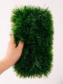 1 pieza 2/3/5 M Enredadera de Navidad artificial verde - Follaje falso suave y grueso, ideal para decoración del hogar, perfecto para coronas de estilo rústico, base de corona de Navidad artificial, guirnalda de Navidad, decoraciones navideñas, guirnalda de árbol de Navidad artificial, para decoración navideña del hogar y al aire libre, perfecto para árboles de Navidad, patios y talla grande decoración de invierno