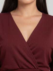 Women T-Shirts - Màu Đỏ Sâu - Xem 3