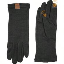 - Guante de lana merino, protector de esqu ligero con visualizacin tctil, capa base para hombres y mujeres - Grande - Ver 1