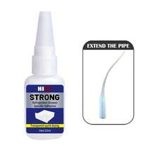 Adesivo para Gaveta de Geladeira, Tipo Reforçado de Secagem Rápida, Suporte de Geladeira, Bandeja, Vedante de Geladeira, Adesivo para Reparo de Moldura de Porta de Vidro, Equipado com Bico Aplicador Auxiliar, Adesivo Transparente Adequado para Múltiplos Cenários, Gaxeta de Máquina de Lavar, Tira de Porta de Banheiro, Vedação de Borda de Porta de Carro - 20g - Visão 11