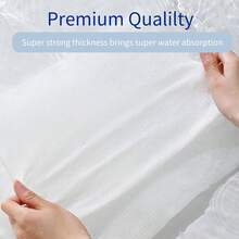 SuperYoPinny Disposable Compressed Towels, Portable Compressed Towel Tablets, 28Pcs Travel Wash Cloth, Thicker Super Absorbent Wash Cloths For Travel, Face Towel Ideal For Outdoor Camping Hiking (28Pcs) - 白色28pcs - 查看 6