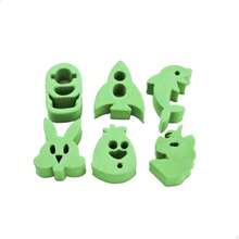 Kit de Carimbos p/ pintura facial Coleção Verde - Verde - Visão 1