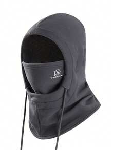 Cagula de iarnă unisex din fleece, încălzitor de gât, mască de schi, căciulă, set de pălărie, rezistentă la vânt și caldă pentru ciclism