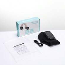 Hailicare Portable Heated Vibrating Foot Massager With Ankle Protection, USB Rechargeable Wireless Ankle Massager With Heating Function, Ankle Heating Brace Warmer