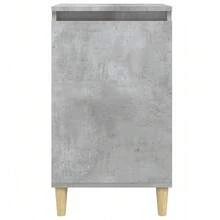Nachttisch VidaXL, betongrau, 40 x 35 x 70 cm