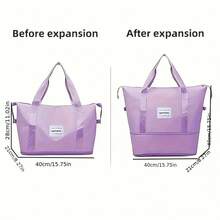 NPBAG Damen Reisetasche, multifunktionale große erweiterbare Wochenendtasche, Handgepäck, Sporttasche, Krankenhaustasche für Wöchnerinnen, Reisetasche, Gepäcktasche, Reisetasche mit großem Fassungsvermögen, strapazierfähiger Reiseorganizer, Kreuzfahrt- und Urlaubsutensilien für Damen und Herren