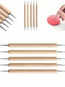 36/39/46pcs Premium Ceramic Sculpting Tool Set, Including Durable Tool Box. Suitable For DIY Pottery Making And Creative Handmade Gifts. Artist DIY Art Supplies. Ceramic Artist Tool Kit.