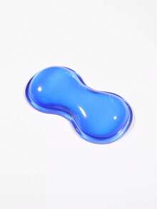 1 Set Crystal Clear Wave Shape Wrist Rest Pad For Mouse Pad, Keyboard Palm Rest, Wrist Support Cushion - Cool & Comfortable - Multicolor - View 24