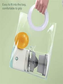 Storcător portabil de citrice de 3,7 l - Extractor automat multifuncțional de portocale și lămâie, design detașabil, baterie reîncărcabilă USB, material PP, buton de control - ideal pentru suc proaspăt de casă, 6 recomandări de cadouri de sărbători, suc proaspăt stors, soluție portabilă de stoarcere, aparat automat de suc de portocale, extractor de suc de lămâie, aparat cu buton de control - Multicolor - Vizualizare 11