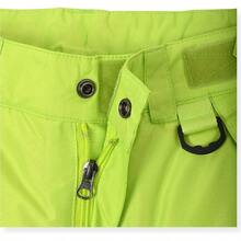 Insulated Snow and Ski Pants Winter - Resistant Windproof Outdoor PantalonesNios - 14 / 16 + Verde lima - Ver 7