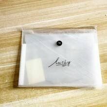 1pc Transparent 5/8/12 Pockets File Folder, Exam Paper/Document Storage, Office File Organizer With Random Index Stickers, Student/Office File Binder - White - View 9