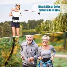 - Soporte lumbar para Hombres y Mujeres, Faja Lumbar Ajustable con Placas para Aliviar el Dolor de Espalda y Proteger los Msculos de la Zona Lumbar y la Espalda - Pequeño - Ver 8