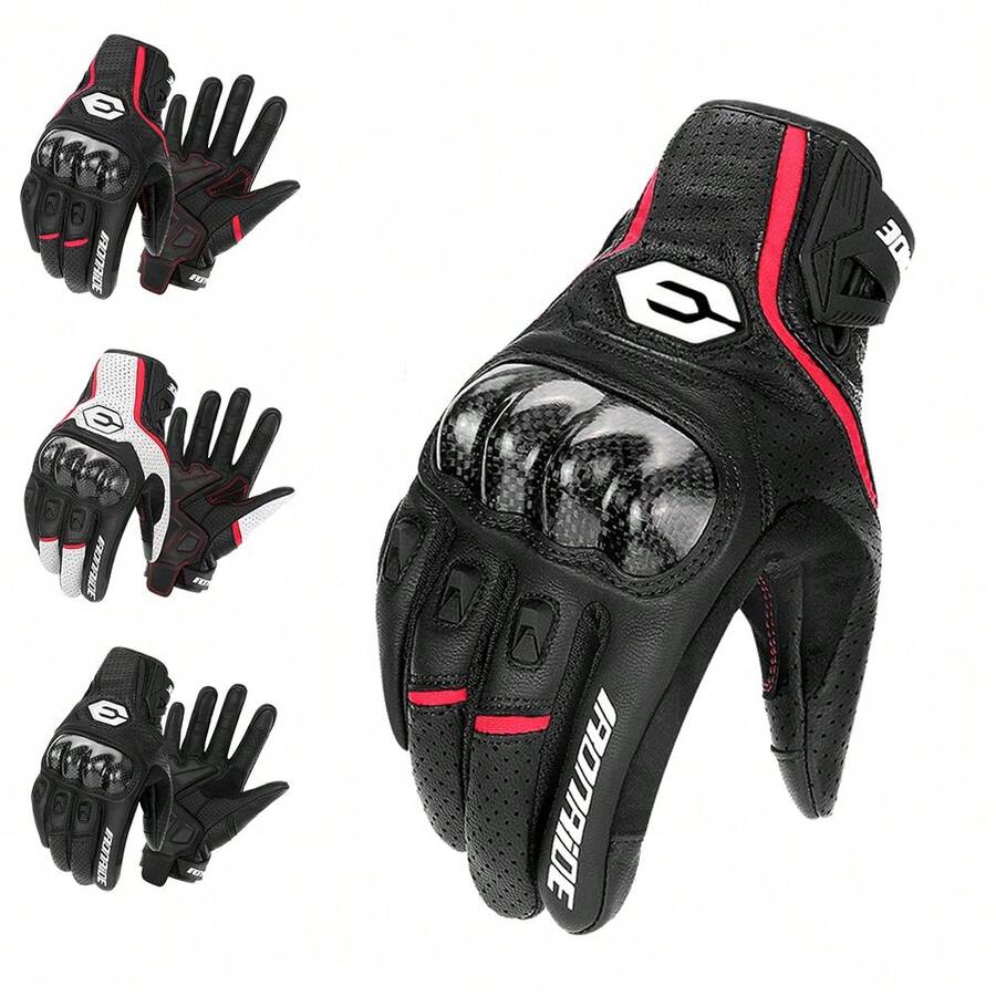 1 para rękawiczek motocrossowych do jazdy na rowerze, do sportów na świeżym powietrzu, do fitnessu, do jazdy na motocyklu, do ekranów dotykowych, do użytku na cztery pory roku, do użytku na rowerze, prezent dla motocyklisty