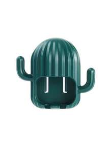 1 Stück kreative Zahnbürstenhalterung zum Aufhängen, süßer Cartoon Badezimmer Zahnbürsten- und Zahnpastahalter, ohne Bohren erforderlich