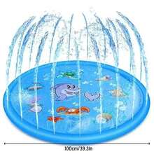 这款儿童充气水上乐园垫，有助于促进儿童的身体和感官发育。寒冷天气可注入40度以下的温水，炎热天气可注入适度凉水。垫子内含色彩鲜艳的水下场景和漂浮玩具，是户外亲子互动的理想之选。也是送给男孩女孩的完美礼物。 - 彩色 - 查看 34