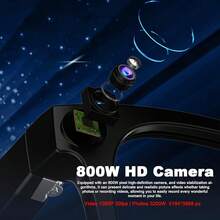 FONADA AI Smart Glasses With Camera, 800W HD Camera Glasses For Men Women,1080P Video Recording Bluetooth Sun Protective Eyewear ,Voice Assistant,Real Time Translation, Open-Ear Audio For Travel, Meetings & Vlogging,Ideal Thanksgiving/Christmas/New Year Gift - Kích thước tiêu chuẩn màu đen (S) - Xem 9