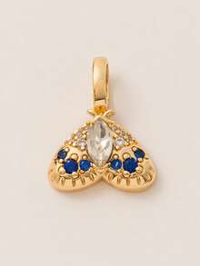 1PC Mushroom Cross Pentagram Pendant Necklace Women's Retro Style Accessory Star Plated In Genuine Gold For Color Preservation - Multicolor - View 24