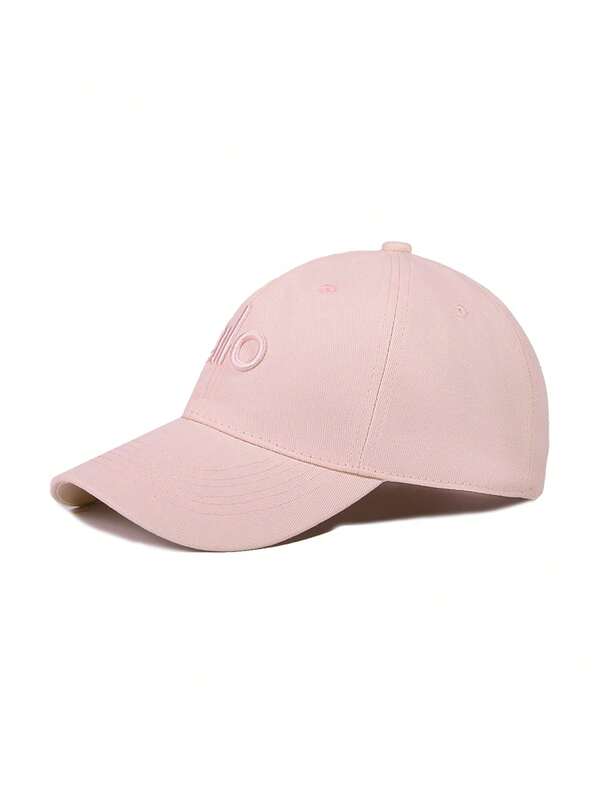 Gorra de béisbol decorativa con bordado de letra de calle