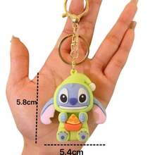 (1 chiếc màu sắc được gửi ngẫu nhiên) Túi quà thời trang hình đồ chơi Stitchy Mặt dây chuyền móc khóa - Nhiều màu - Xem 11