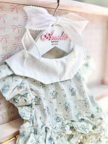 Móc treo váy áo lễ rửa tội cho bé gái, thích hợp cho lễ rửa tội, lễ rước lễ lần đầu, lễ xác nhận đức tin của bé gái, và cũng có thể dùng làm móc treo váy áo Giáng sinh. - Nhiều màu - Xem 9