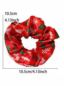 20-2 Pcs Christmas Hair Bands,Christmas Themed Printed Satin Headbands, Festive Decorative Hair Accessories, With High Elasticity, Durability, Lightweight, Breathable And Softness, Designed With Christmas Tree And Snowflake Patterns In Various Colors, Suitable For Bedroom, Bathroom, Outdoor, Christmas, Back To School.Hair Accessories, Headbands Hair Accessories - Multicolor - View 2