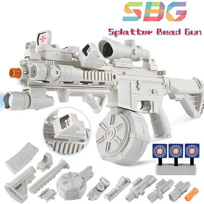 Juguetes Armas de Juguete y Accesorios Pistola de Hidrogel Lanzador de Hidrogel paraHombres y Niños Lanzador de Juguetes Blasters y Juegos de Espuma para Niños al Aire Libre Sin Bolas De gel Hidrogel