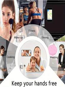 1片双面28点加厚防滑贴纸，适用于大多数手机 - 耐用硅胶吸盘支架，可粘贴于汽车玻璃、淋浴间使用，是视频录制和摄影的理想手机配件