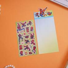 Marvel 9 Stücke Marvel Spider-Man Aufkleber zum Selbermachen für Skateboards, Laptops, Motorräder, Bücher, coole Cartoon-Aufkleber, Geschenke, Umschlag-Aufkleber, Auto-Dekoration, Party-Dekoration, Etiketten-Aufkleber, selbstklebende Aufkleber, geeignet für Scrapbooking, Laptops, Gepäck, Gitarren, Wasserflaschen, Handyhüllen zum Dekorieren, Basteln, Feiertagspartys, Geschenktüten-Füllungen, Bücher, Geburtstagsgeschenke, Weihnachten, Schulanfang