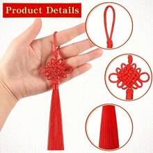 10pcs,Chinese Knots, Hand-Woven Pendants, Tassels And Tassels, Small Tassels, Gift Accessories, Pendants And Pendants - Multicolor - View 2