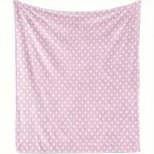 Comfortable Polka Dots, Leopard Print, Spotted Patterns, Soft And Warm Retro-Style Geometric Design,Super Soft Flannel Printed  Blanket,As Birthday Gifts, Family, Wedding, Souvenir Blankets, Polyester Blankets Suitable For All Seasons, Washable, Machine Washable, Lightweight, Breathable, Comfortable, Warm, Unique, 280gsm For Him, Her Personalized Ideal Gifts For Her, Him, Family, Boyfriend, Girlfriend, Father, Family, Mother, Lover, Daughter, Son, Grandfather, Grandmother, Friend, Classmate, Pet.   Perfect Nap, Camping, Travel, Home, Daily Life, Office Decoration, Birthday, Anniversary, Valentine's Day, Thanksgiving, Christmas, Halloween, Mother's Day, Father's Day, Wedding, New Year Gifts ,Sofa,Bed,Car,Bedroom,Living Room,Office,  Outdoor Camping, Beach,Wall Decoration - Nhiều màu - Xem 1