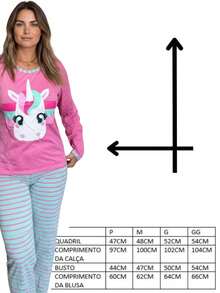 Women's Long Winter Pajamas Printed In Quality Knit - Yellow - View 2