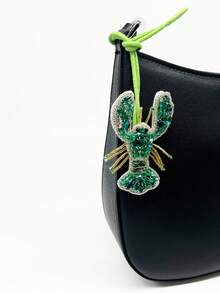 Summer Ocean Style Bag Charm, Starfish, Shell, Crab Pendant Keychain - Multicolor - View 14