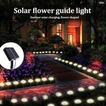 Solar Outdoor Garden Lawn Pilot Leds Light Waterproof Courtyard Flower Path Light String For Camping Wedding Christmas Decor - Moroccan Purple - View 11