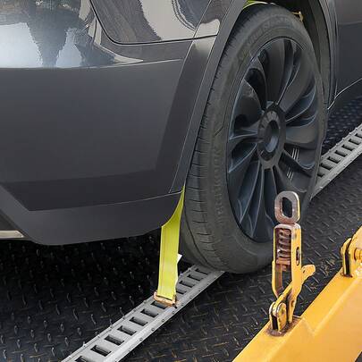 E Track Tie-Down Rail Kit, 32PCS 1524 Mm E-Tracks Set Includes 8 Steel Rails & 8 O-Rings & 8 Tie-Offs With D-Ring & 8 End Caps, Trailer Securing Accessories For Cargo Motorcycles Bikes, 680 Kg