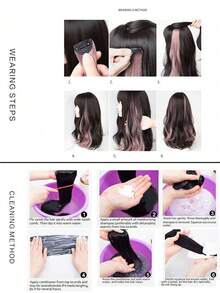 12 件套 BB 夹金属丝发饰 20 英寸闪光金属丝发夹 耐热假发 闪亮仙女发饰 - 彩色 - 查看 12